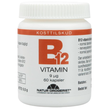 Natur Drogeriet B12 Vitamin 9 ug (60 kapsler)