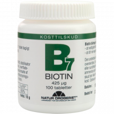 Natur Drogeriet B7 Biotin 425 ug (100 tabletter)