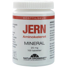 Natur Drogeriet Jern Complex 25 mg (100 tabletter)