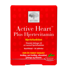New Nordic Active Heart Plus Hjertevitamin (30 tabl)