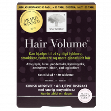New Nordic Hair Volume Jubilæumspakke (90 + 30 tabs)