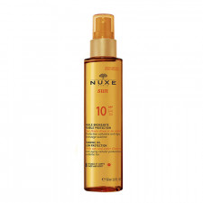 Nuxe Sun Tanning Oil For Face & Body SPF 10 (150 ml)