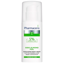 Pharmaceris T Sebo-Almond Peel Exfoliating Night Cream W. 5% Mandelic Acid (50 ml)