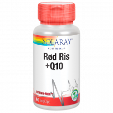 Solaray Rød Ris +Q10 (60 stk.)