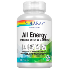 Solaray All Energy 120 tabletter