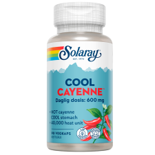 Solaray Cool Cayenne (90 kapsler)