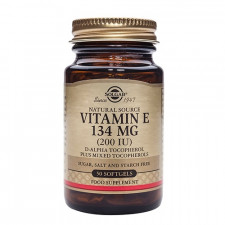 Solgar E-vitamin 134 mg (50 kapsler)