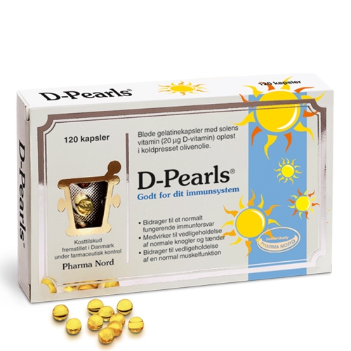 Pharma Nord D-Pearls 20 µg (120 kapsler) thumbnail