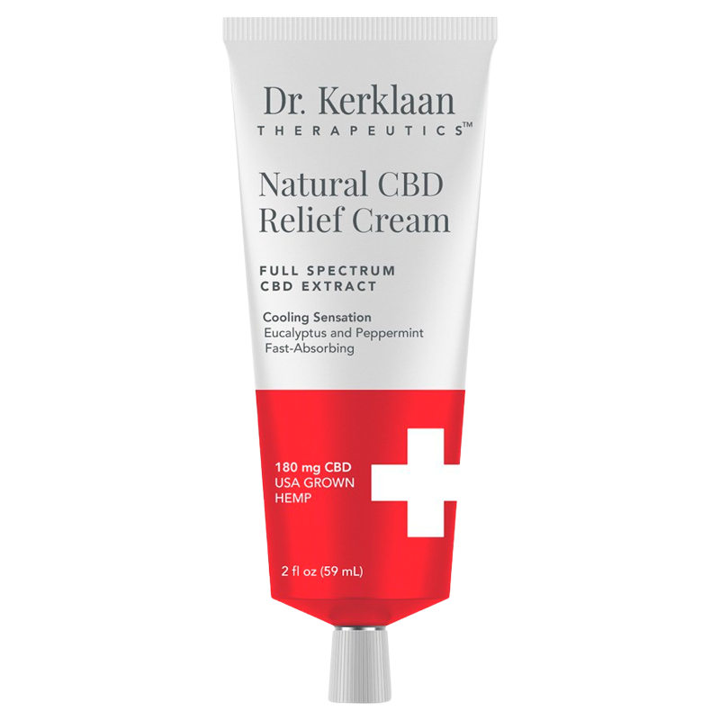 Dr. Kerklaan Therapeutics Natural CBD Relief Cream (59 ml) thumbnail