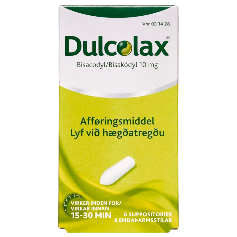 Dulcolax Stikpiller 10 mg (6 stk) thumbnail