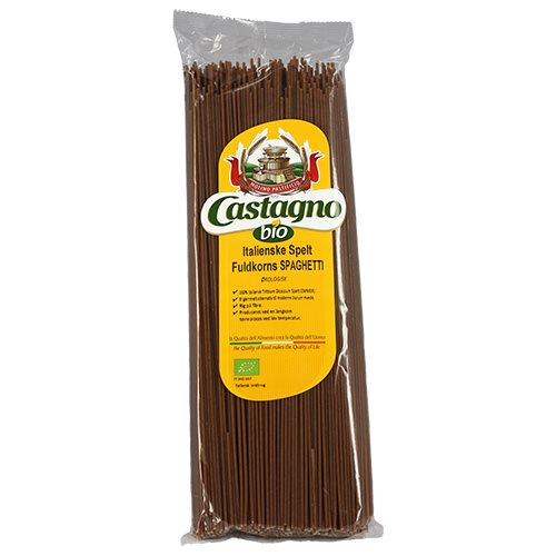 Castagno, Fuldkorns spelt spaghetti (500 g) thumbnail