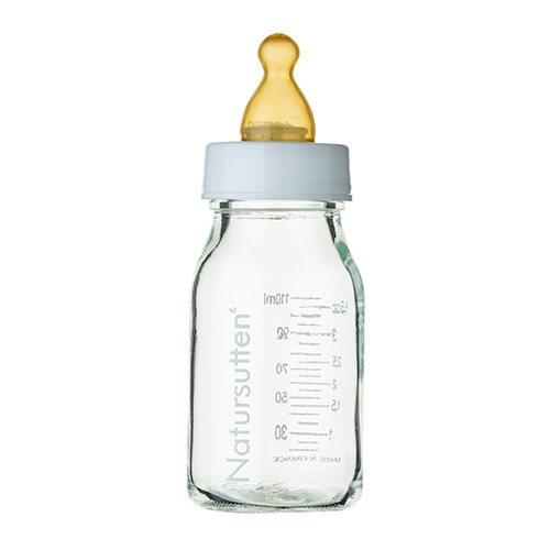 EcoBaby Sutteflaske Glas Fra 0 mdr (2 stk x 110 ml) thumbnail