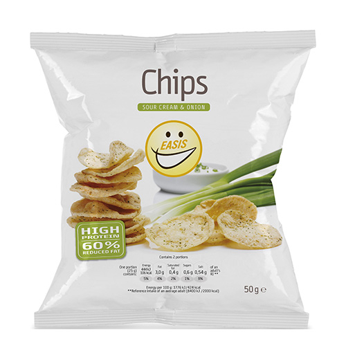 Billede af EASIS Sour Cream & Onion Chips (50 g)