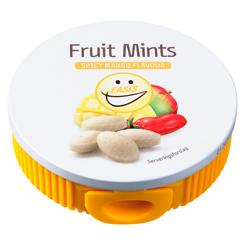 EASIS Fruit Mints Spicy Mango (22,5 g) thumbnail