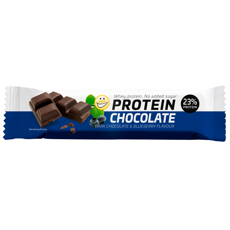 EASIS Protein Mørk Chokoladebar Blåbær (35 g) thumbnail