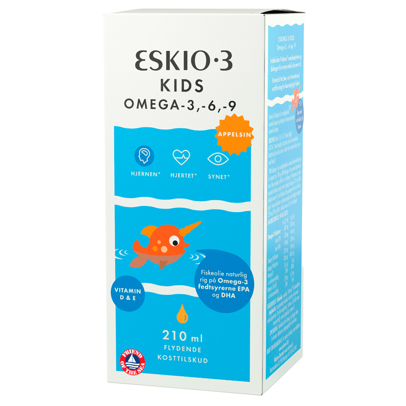  Eskio-3 Kids med Appelsinsmag (210 ml)