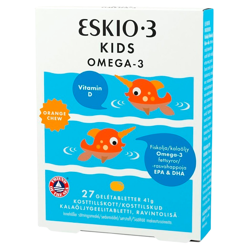 Billede af Eskio-3 Kids Chew Gele Tyggetablet (27 tab)