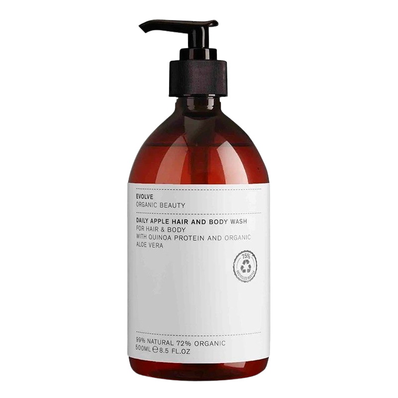 Evolve Organic Beauty Daily Apple Hair And Body Wash (500 ml) thumbnail