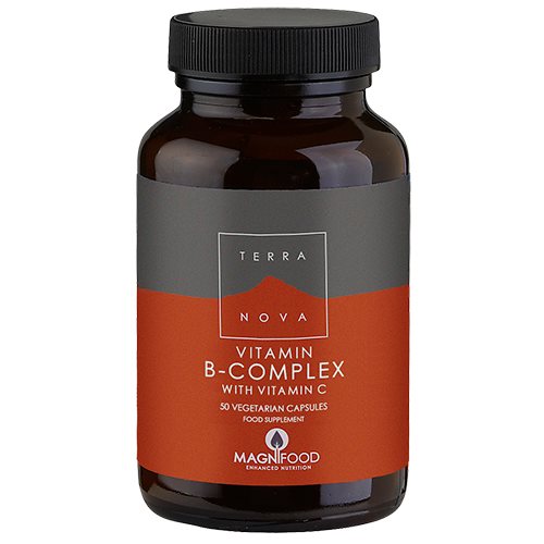 Terranova B-complex med C-vitamin (50 kap) thumbnail