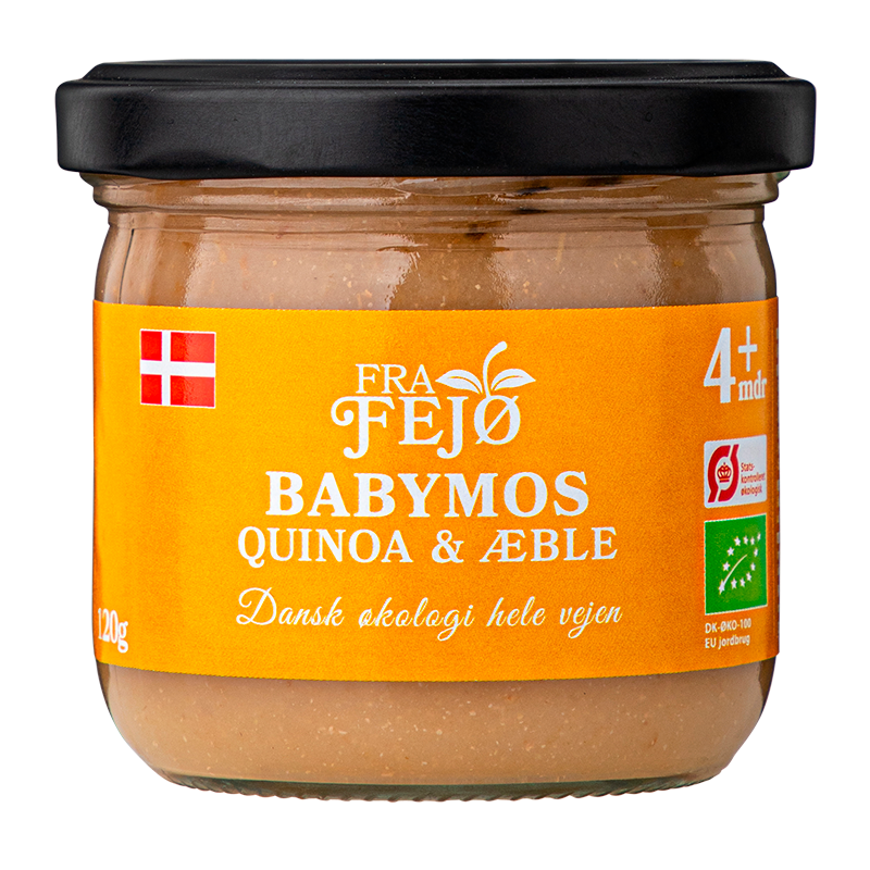 Fra Fejø Babymos Quinoa/Æble Ø