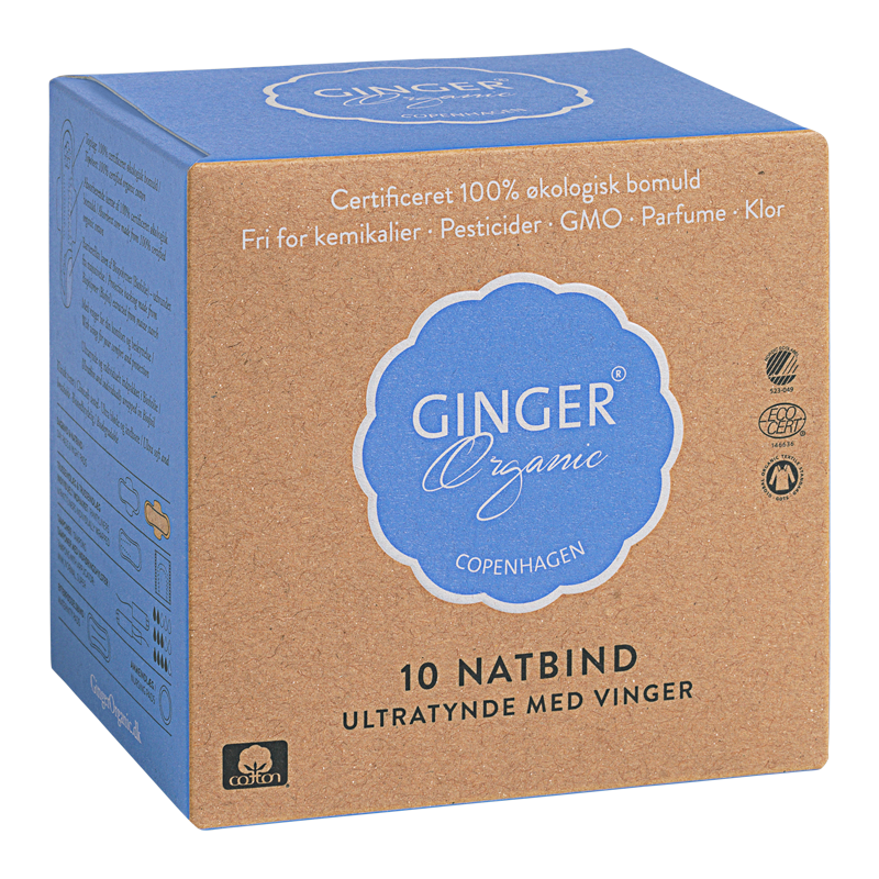 Ginger Organic Bind Nat (10 stk) thumbnail