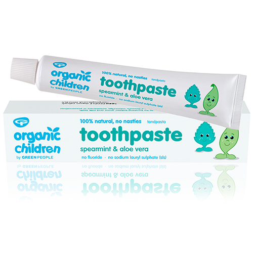 GreenPeople Childrens Spearmint Toothpaste (50 ml) thumbnail
