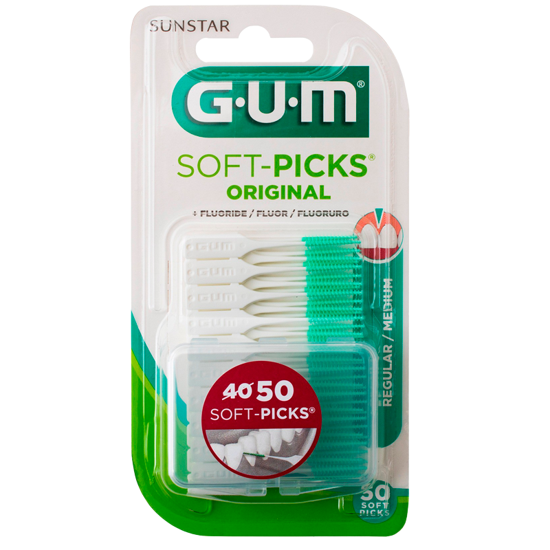 GUM Soft-Picks Medium (50 stk) thumbnail