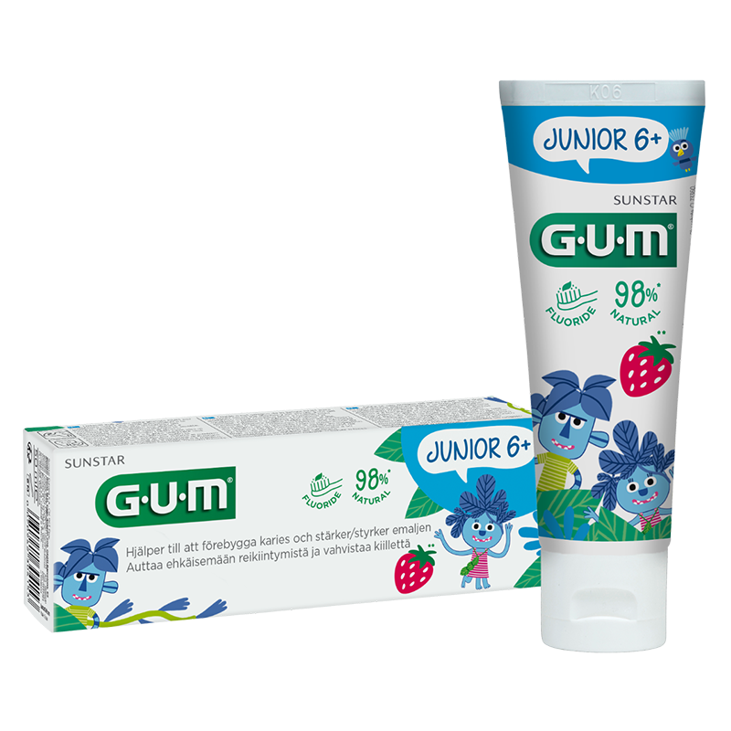 GUM Tandpasta Junior 7+ Tutti Frutti (50 ml) thumbnail