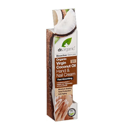 Dr. Organic Virgin Coconut oil Hand & Nail Cream (100 ml) thumbnail