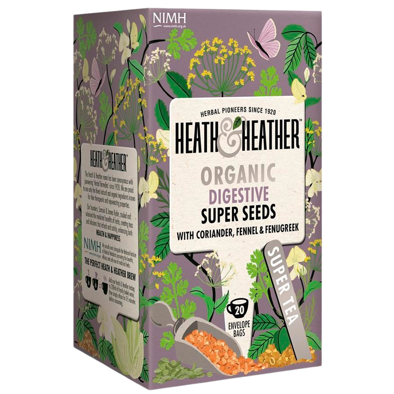 Heath & Heather Organic Super Seeds & After Dinner (20 breve) thumbnail