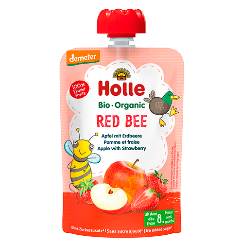 Holle Red Bee Æble Jordbær Smoothie (100 g) thumbnail