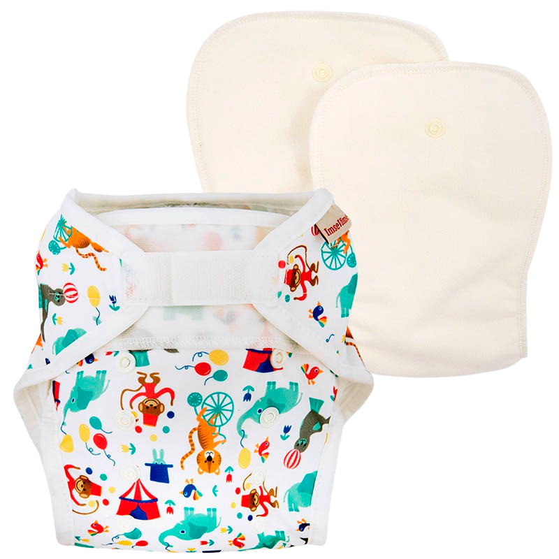 ImseVimse One Size Diaper W. Inserts Circus (1 stk) thumbnail
