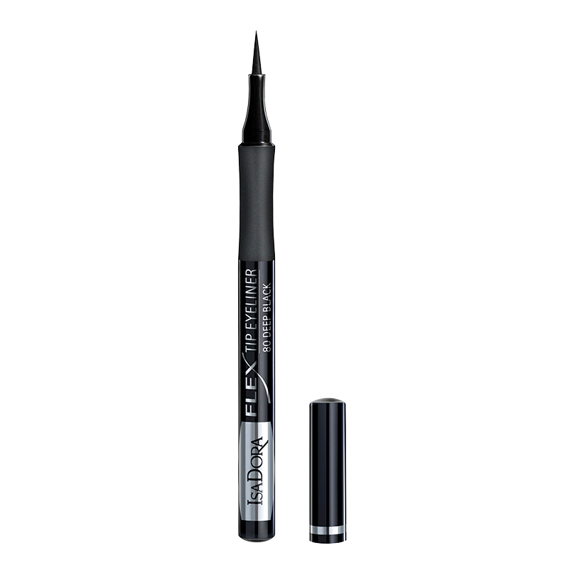 IsaDora Flex Tip Eyeliner 80 Deep Black (1 ml) thumbnail