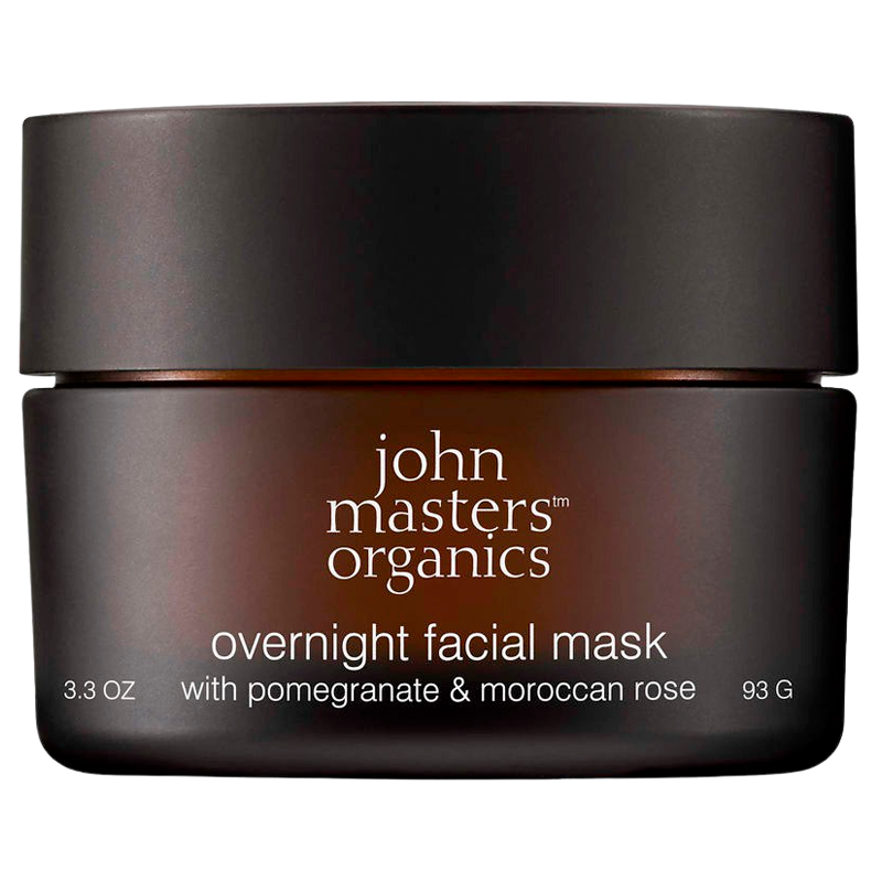 John Masters Organic Overnight Facial Mask with Pomegranate & Moroccan Rose (93 g) thumbnail