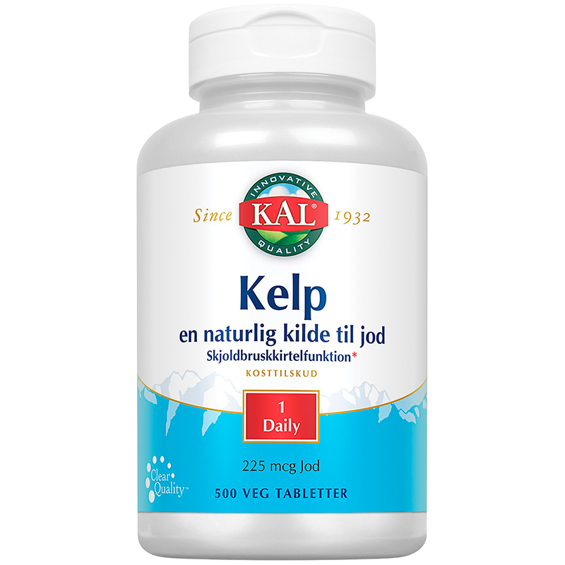 KAL Kelp (500 tabletter) thumbnail