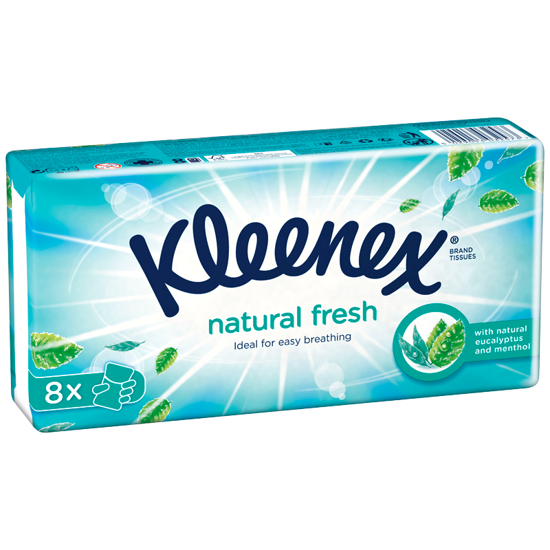 Kleenex Natural Fresh Lomme (10x8 stk) thumbnail