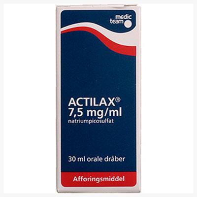 Billede af Actilax Oral Dråber 7,5 mg (30 ml)