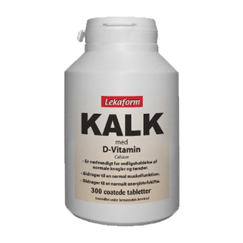  Lekaform Kalk med D-vitamin (300 tabletter)