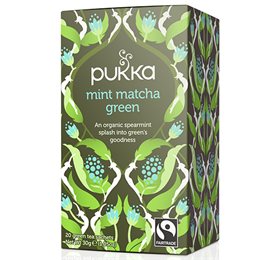Pukka Mint Matcha Green Te Ø (20 Breve)