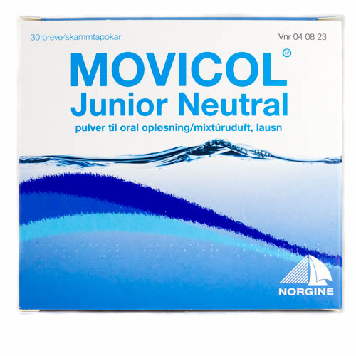 Movicol Junior Pulver Oral Opløsning (30 breve) thumbnail