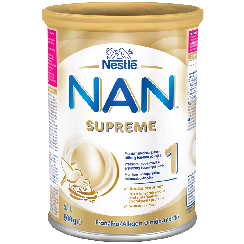 NAN Modermælk Supreme 1 (800 g) thumbnail