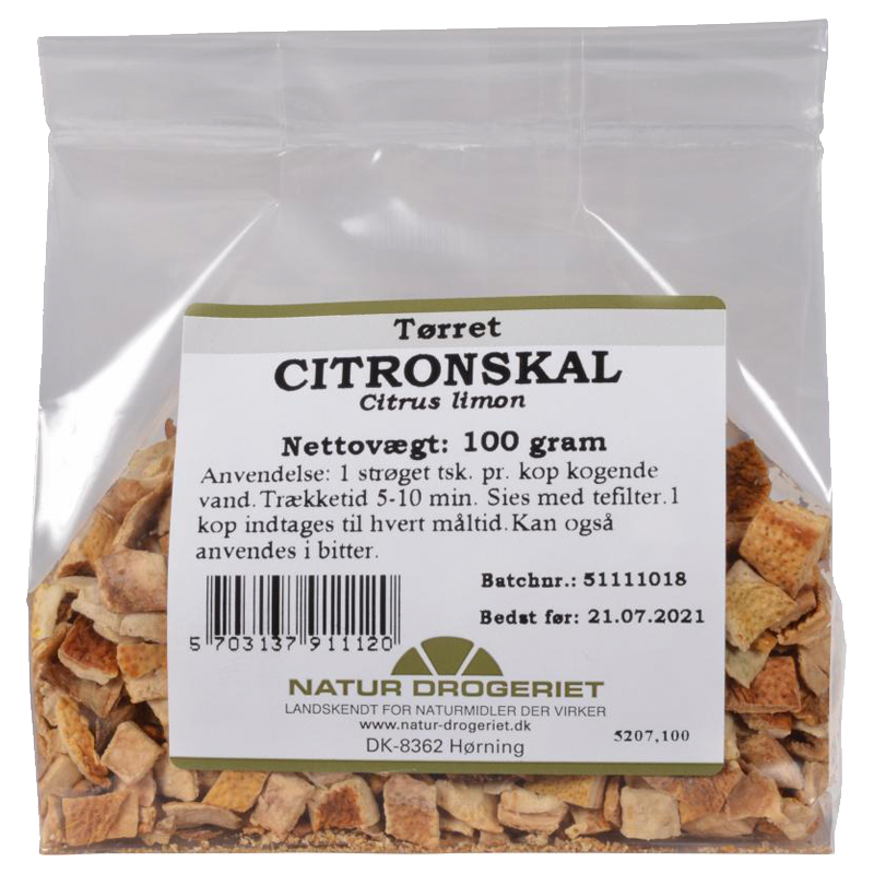 Natur Drogeriet Citronskal (100 gr) thumbnail