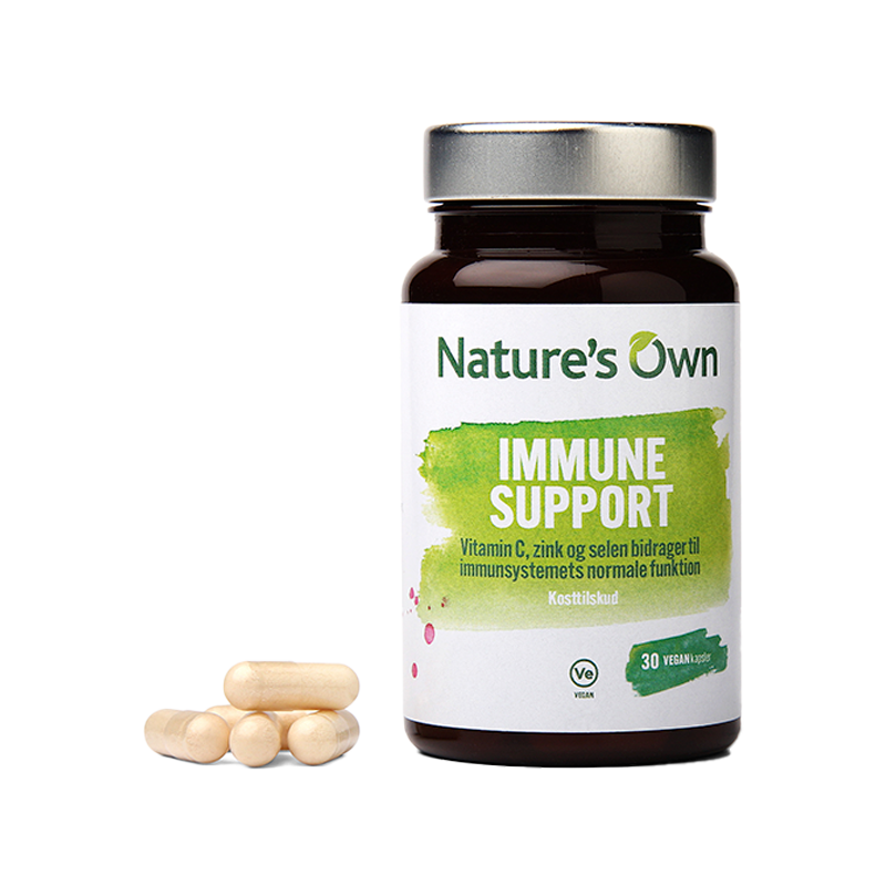 Natures Own - Immune Support med beta-glucan (30 kaps.) thumbnail