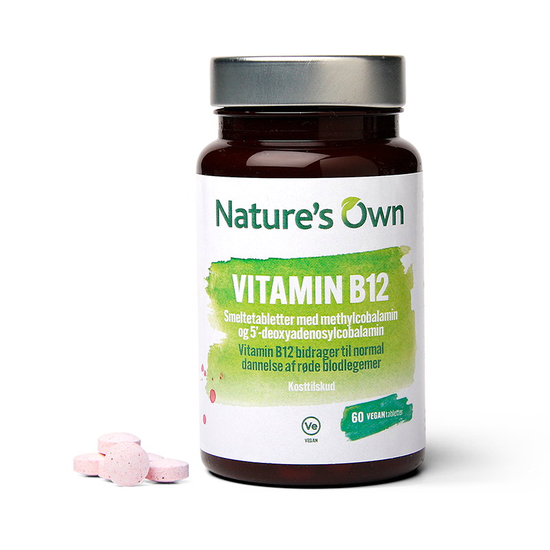 Natures Own Vitamin B12 Vegan smeltetablet (60 tab.)