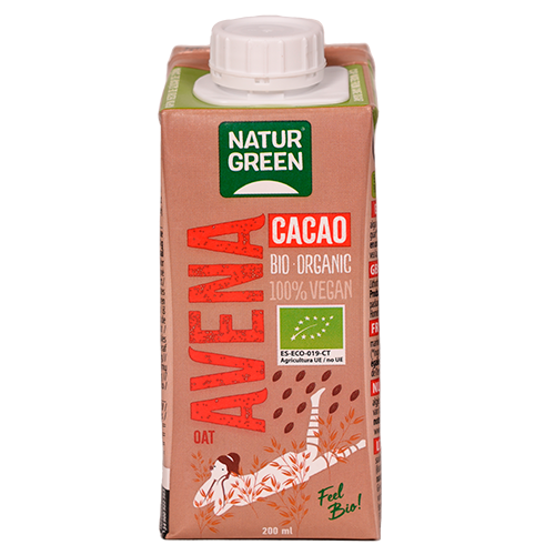 NaturGreen Cacao Havredrik m. Calcium Ø (200 ml) thumbnail