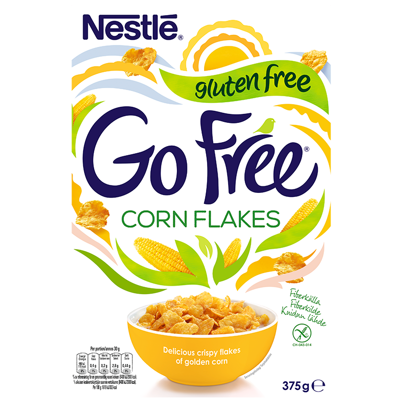 Nestlé Glutenfri Corn Flakes (375 g) thumbnail