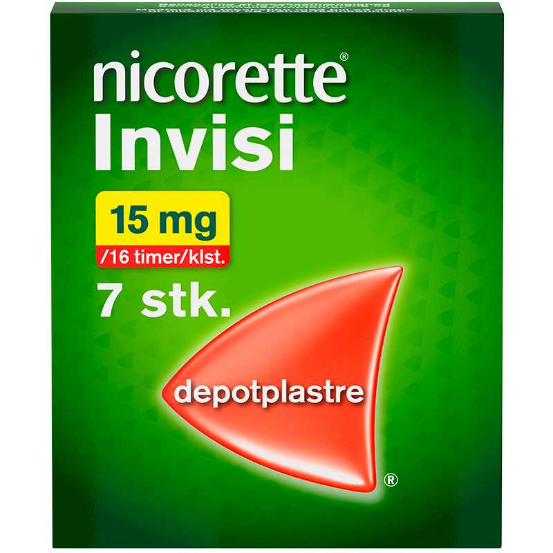Nicorette Invisi Nikotinplaster 15 Mg (7 Stk)