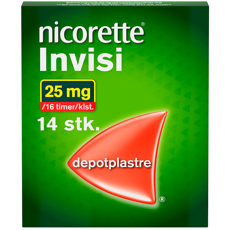 Nicorette Invisi Nikotinplaster 25 mg (14 stk) thumbnail