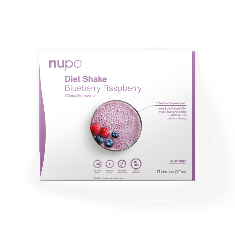  Nupo Diet Shake Blueberry Raspberry (960 g)