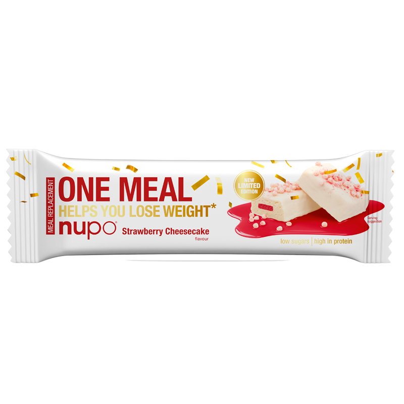 Nupo One Meal Bar Strawberry Cheesecake (60 g) thumbnail